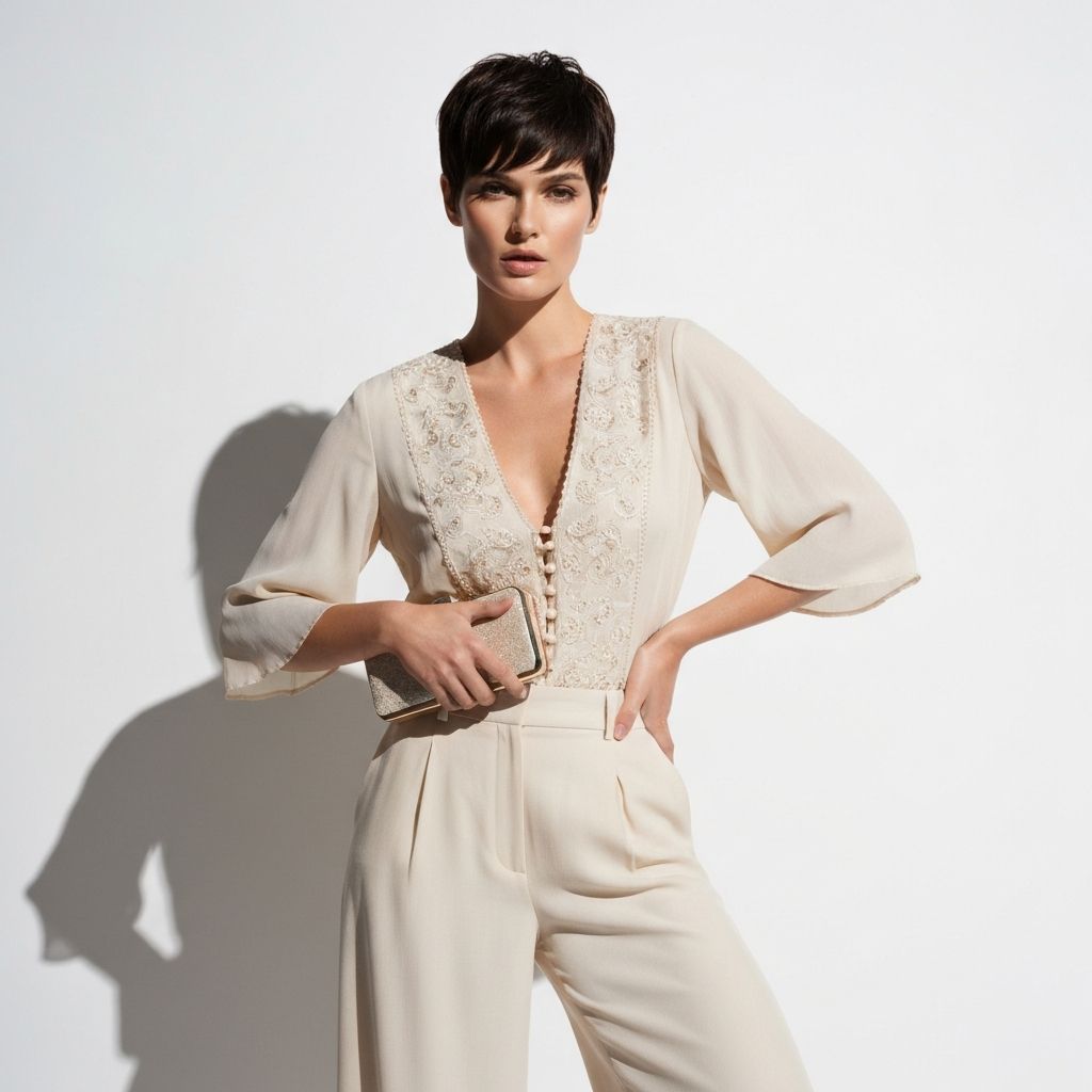 AI generated fashion model